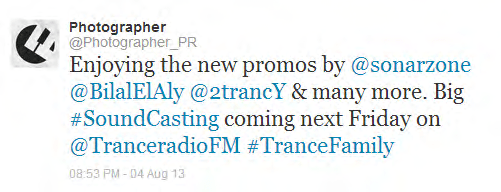 Support from Photographer