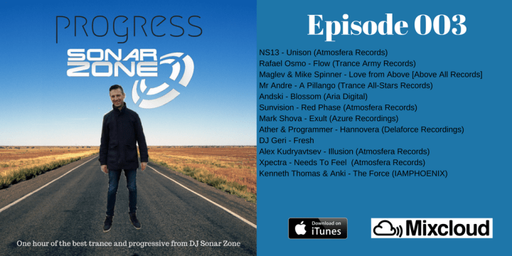 Baragula - Cassandra (Abovell Records)Bigtopo & Omar Diaz - Collapse (Above All Records)Physical Phase - Haof (Azure Recordings)DJ Geri - Coffee Break (Progtrak Records)Huem ft. Lorraine