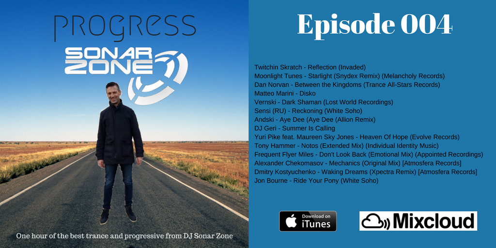 Baragula - Cassandra (Abovell Records)Bigtopo & Omar Diaz - Collapse (Above All Records)Physical Phase - Haof (Azure Recordings)DJ Geri - Coffee Break (Progtrak Records)Huem ft. Lorraine