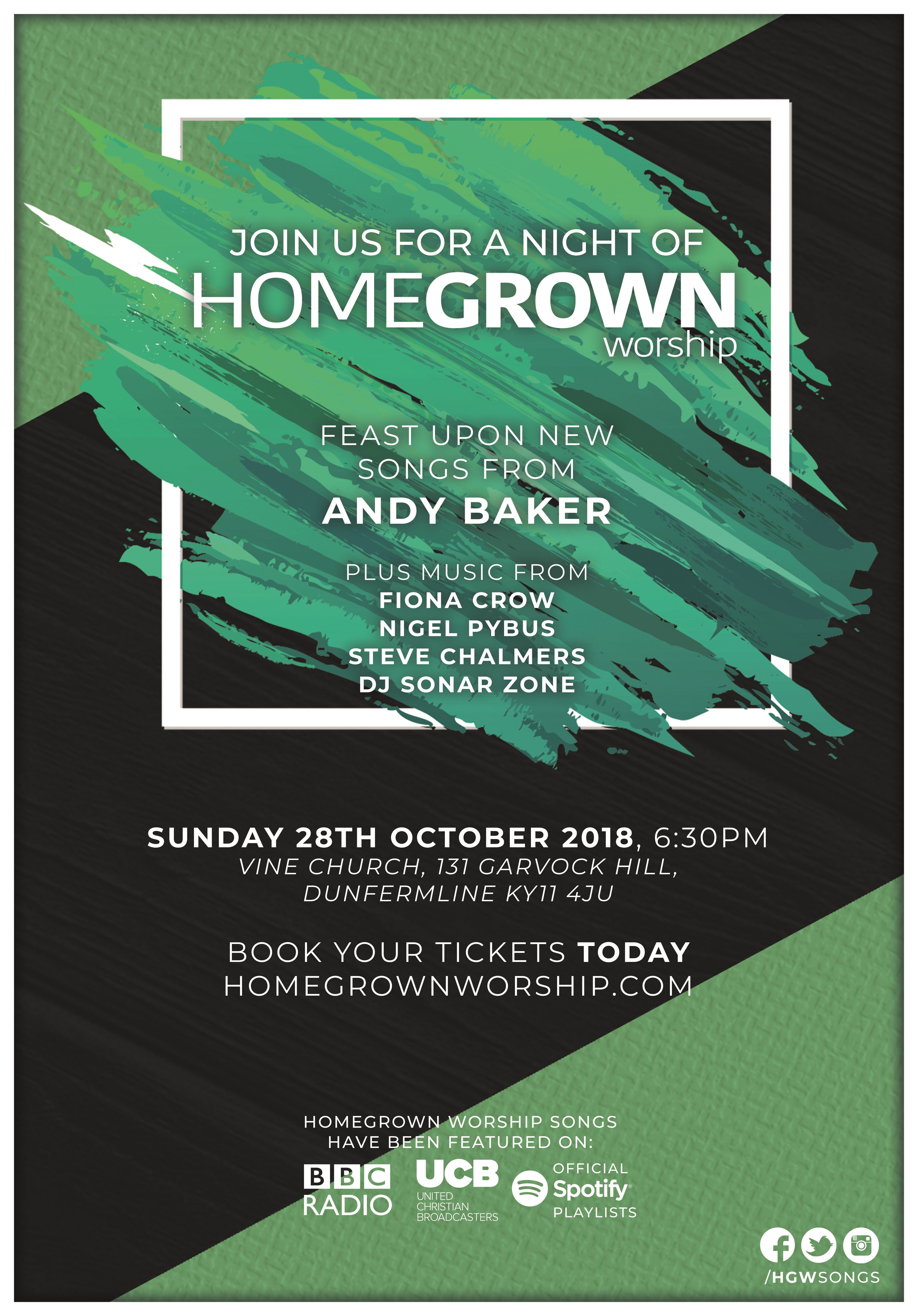 Event Flyer Dunfermline