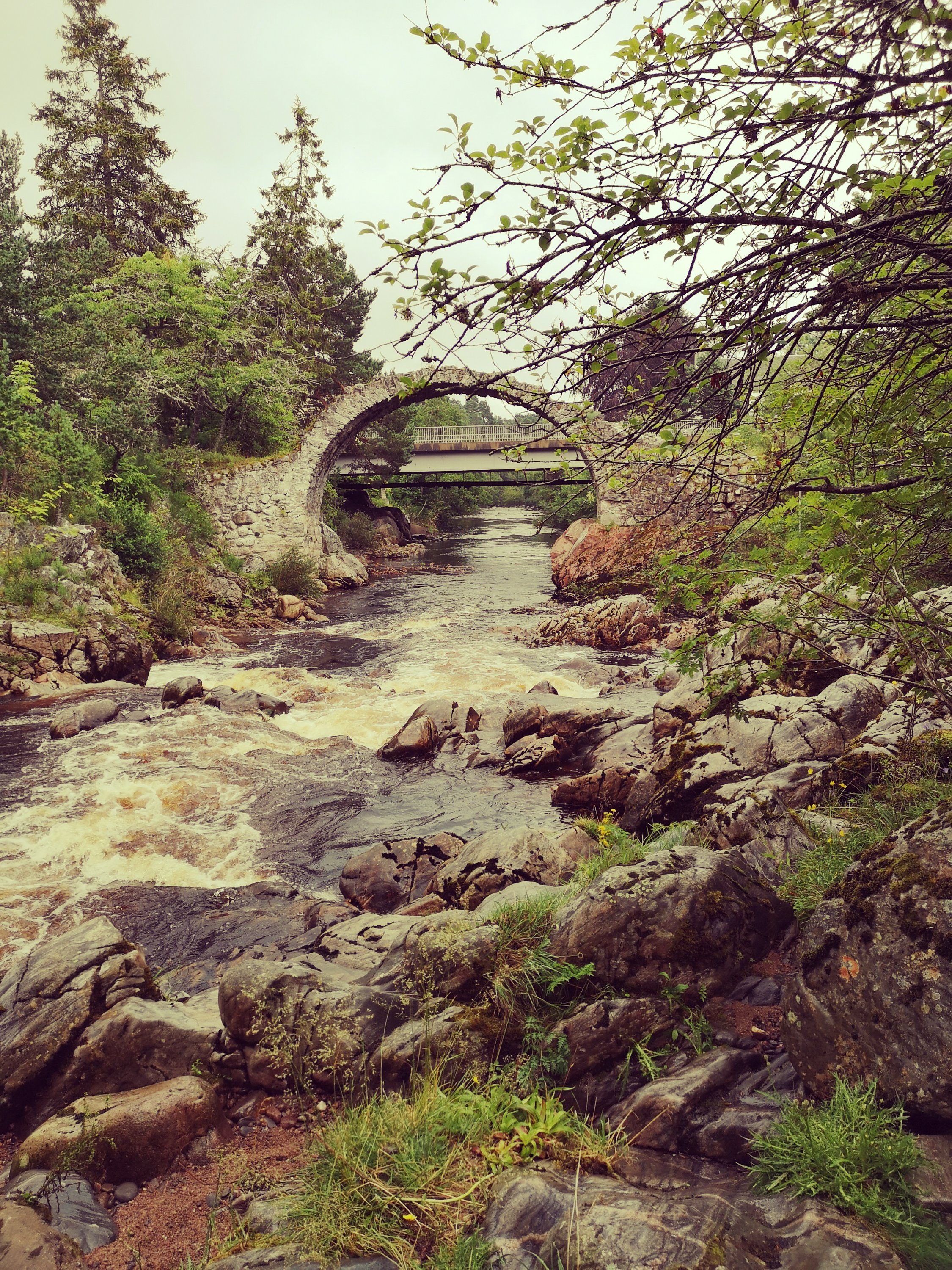 Old packhorse bridge