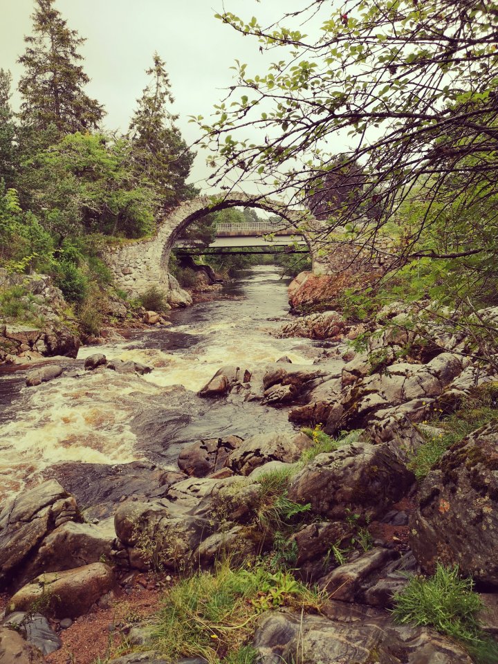 Old packhorse bridge