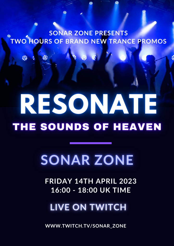 sonar zone trance flyer